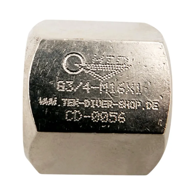 Adapter Sauerstoff G 3/4" Innengewinde - M16x1 Innengewinde Super-Preis