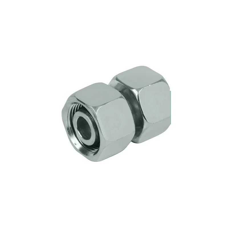 Zertifiziert Doppelmutter, gerader Verbinder S08 Ermeto