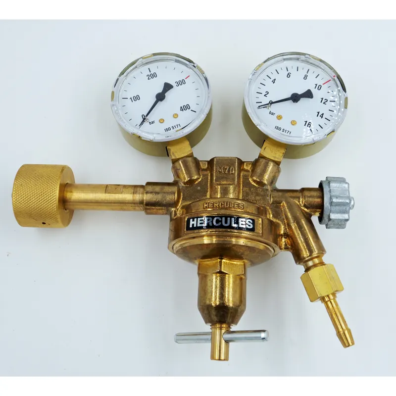 Cylinder pressure reducer for compressed air from 300 bar to 0-10 bar (W30x2 connection) Sonderaktion