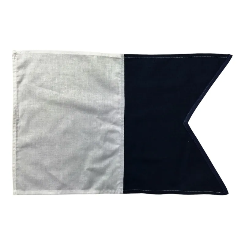 Diver Flag Alpha Flag blue - white 30x45cm Bestseller