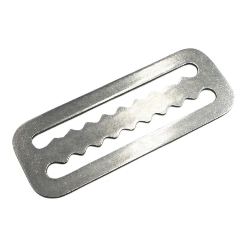 Geprüft Stainless steel line stopper, serrated