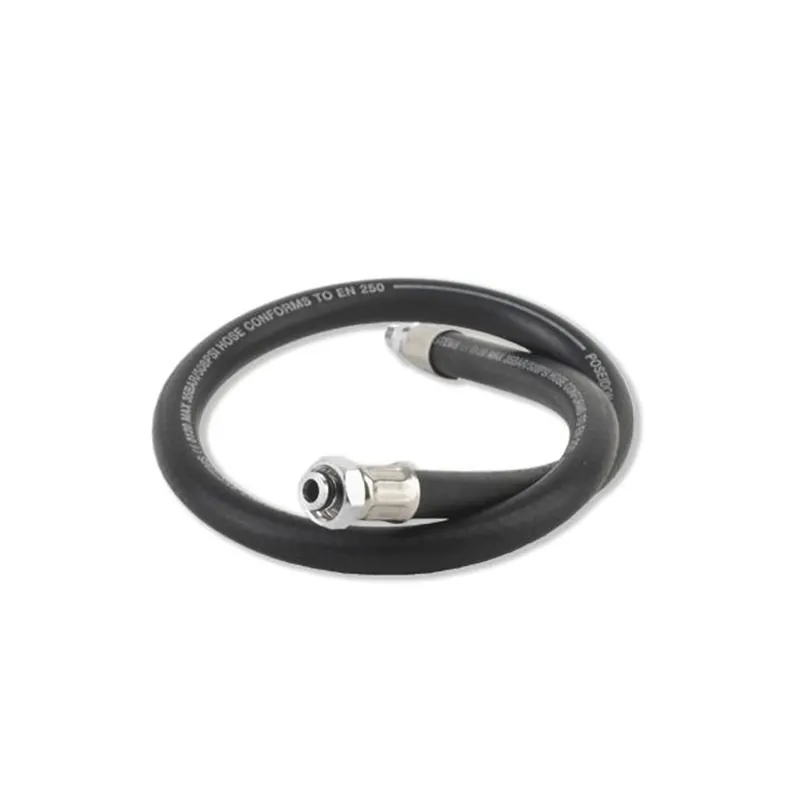 Ausverkauf Medium pressure hose 120cm for Cyklon Poseidon UNF3/8” regulator