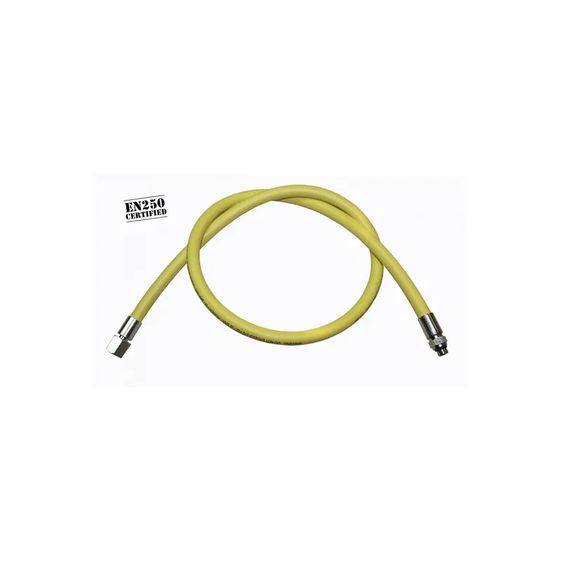 Nur Heute Medium pressure hose 210 cm for second stage or octopus connection 3/8 "UNF