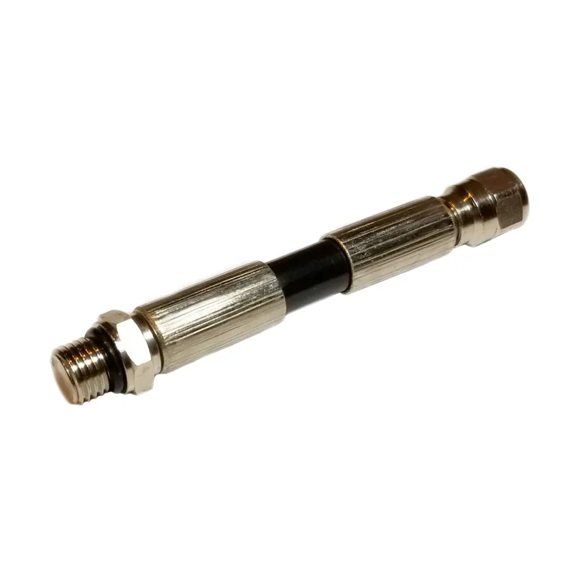High-pressure hose for pressure gauge, 10 cm long, up to 300 bar Nur Heute