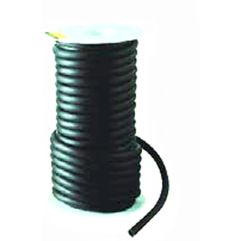 Nur Heute Silicone hose , black by the metre
