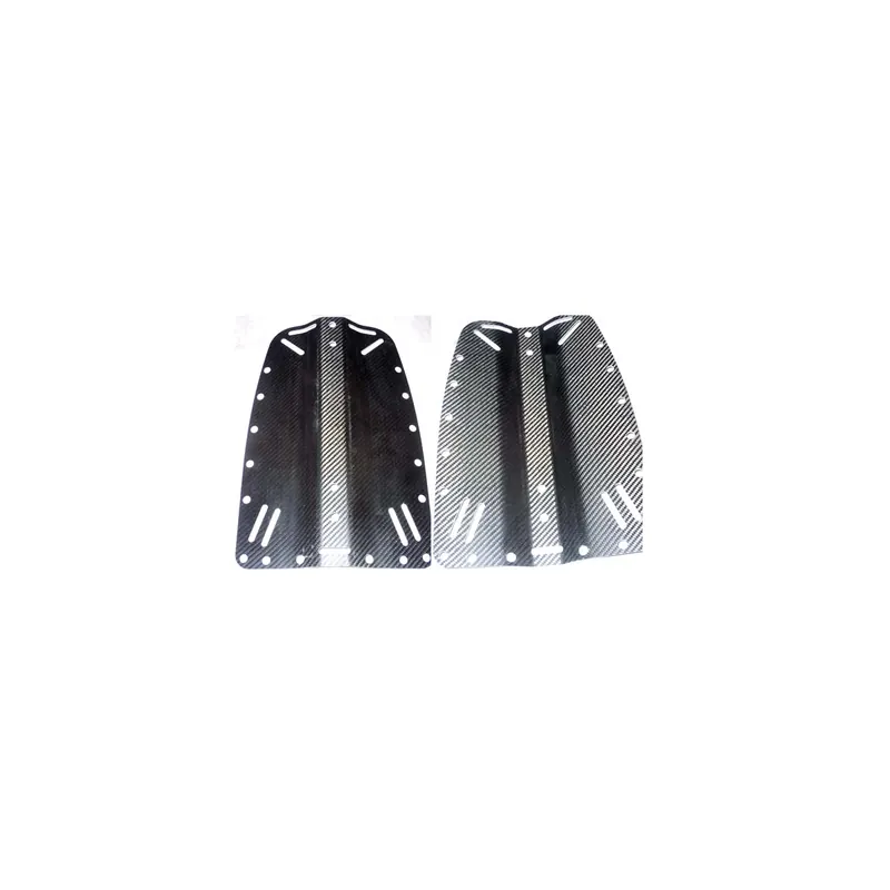 Backplate for wingjackets made of carbon with counterplate without harness Nur Heute