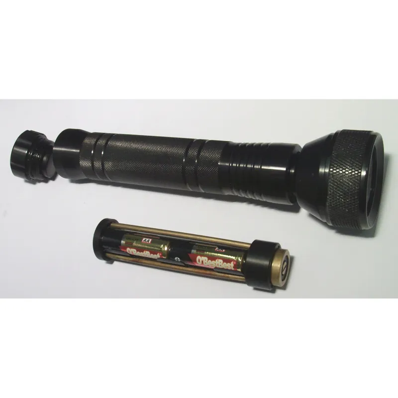 LED diving lamp Triton with 3 X 3 Watt LEDs Light duration approx. 12 hours Waterproof up to 100m diving depth Ausverkauf