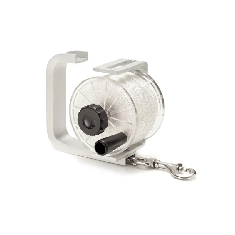 Safety - Reel with 90m rope aluminium frame Neue Ware