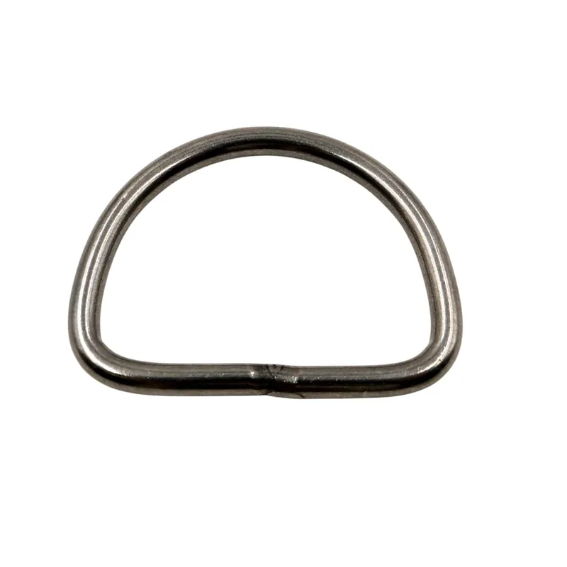 D-Ring für 50mm Gurtband aus Edelstahl, Drahdstärke 5mm Kracherpreis