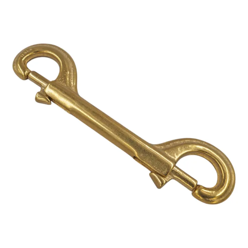 Expressversand Doppelkarabiner 120mm Bronze