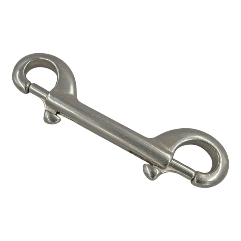 Doppelkarabiner 100mm aus Edelstahl Echt