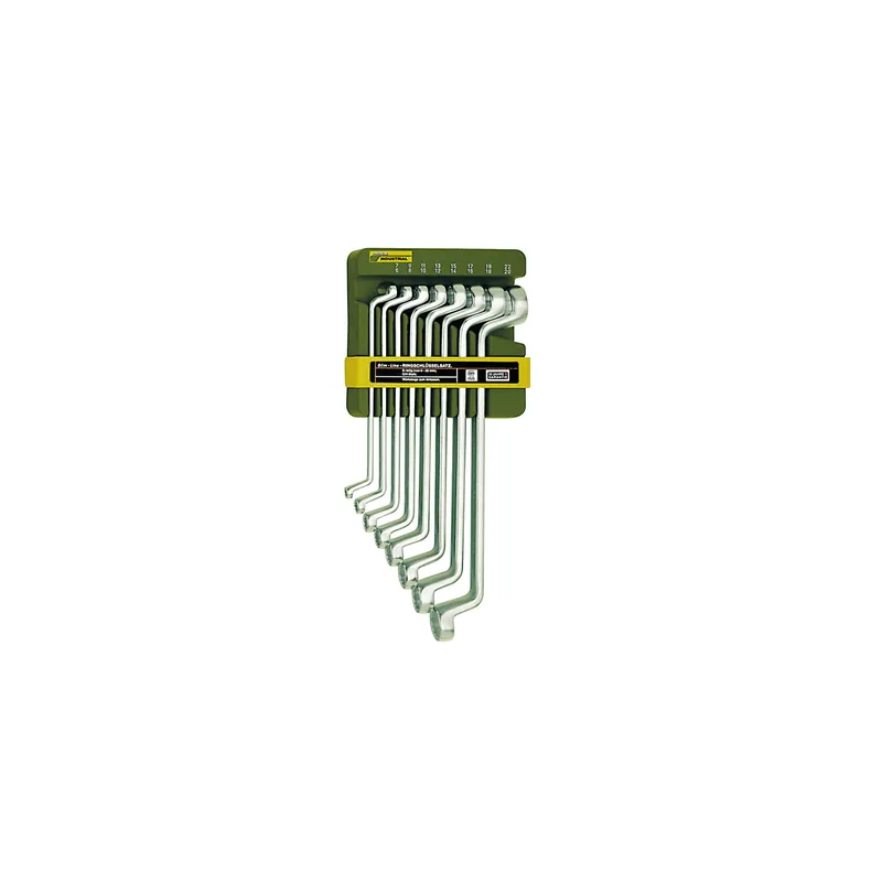 Doppel-Ringschlüsselsatz, 8-teilig von 6 x 7 bis 20 x 22 mm Preisknaller