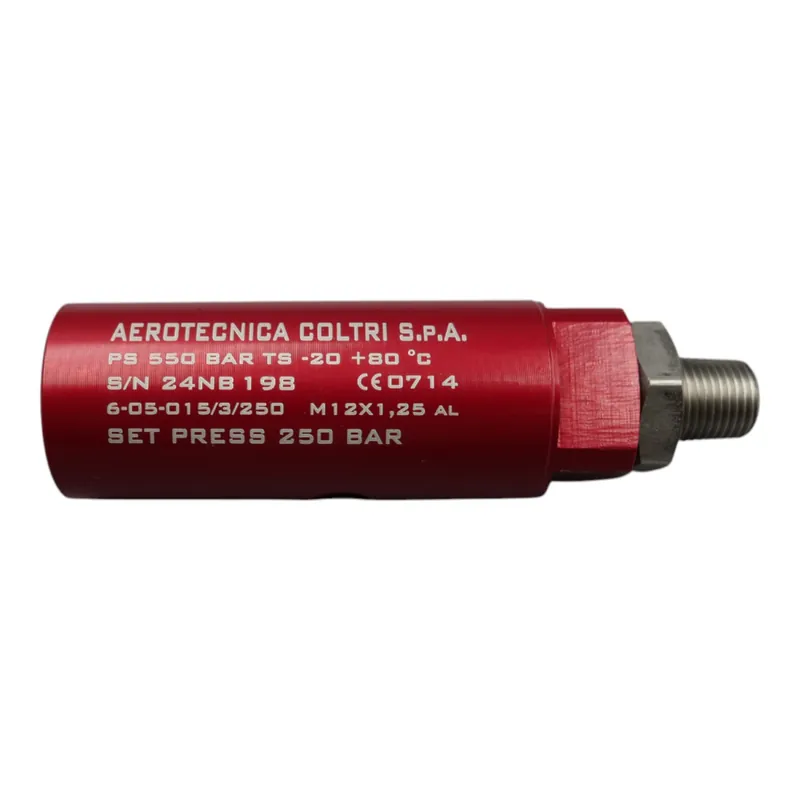 Echt Safety valve 250bar for high pressure compressors and breathing air compressors