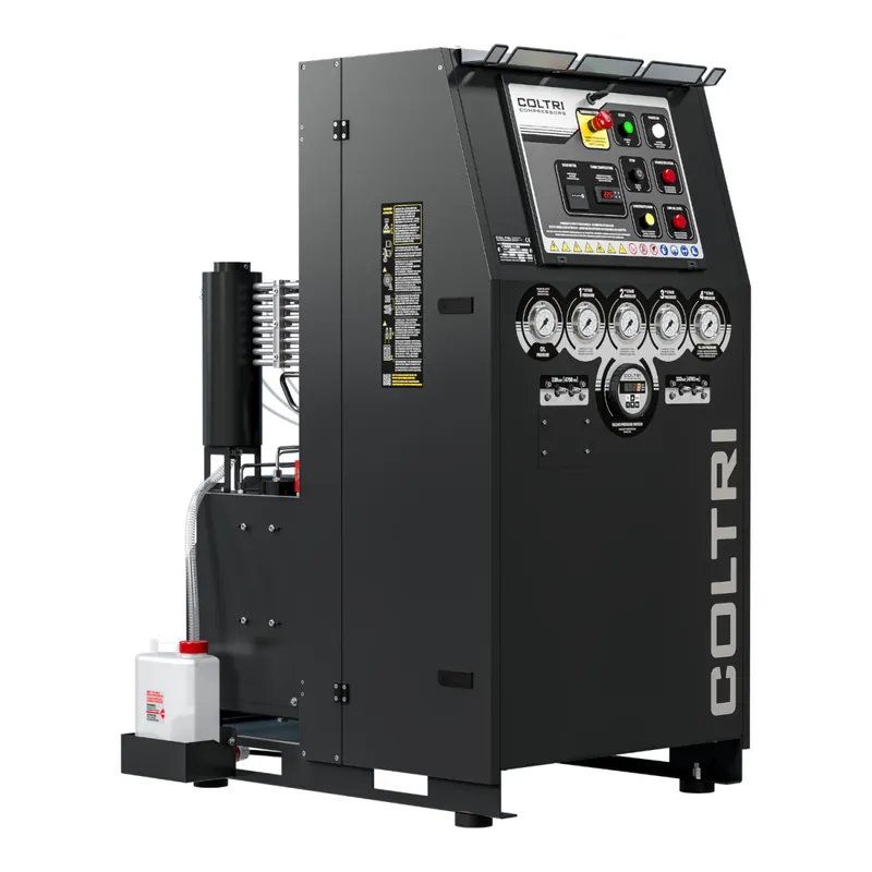 Breathing air compressor OPEN HD 450 ET, filling capacity 450 liters/min, max. 420 bar Angebot