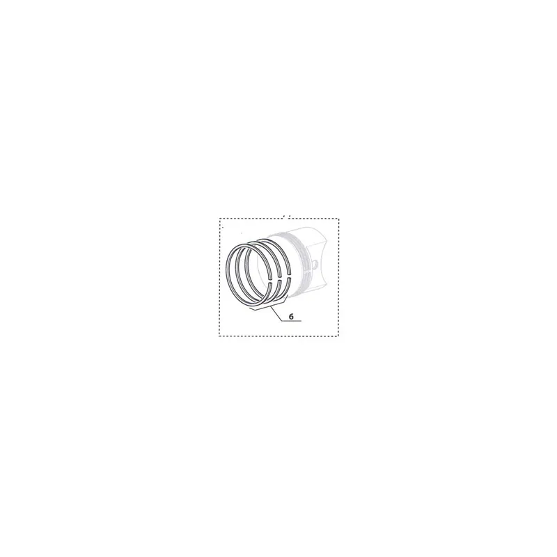 Begrenztes Angebot Coltri PISTON RING SET AVERAGE 78 1st stage (SERIE SEGMENTI PISTONE DIAM.78)
