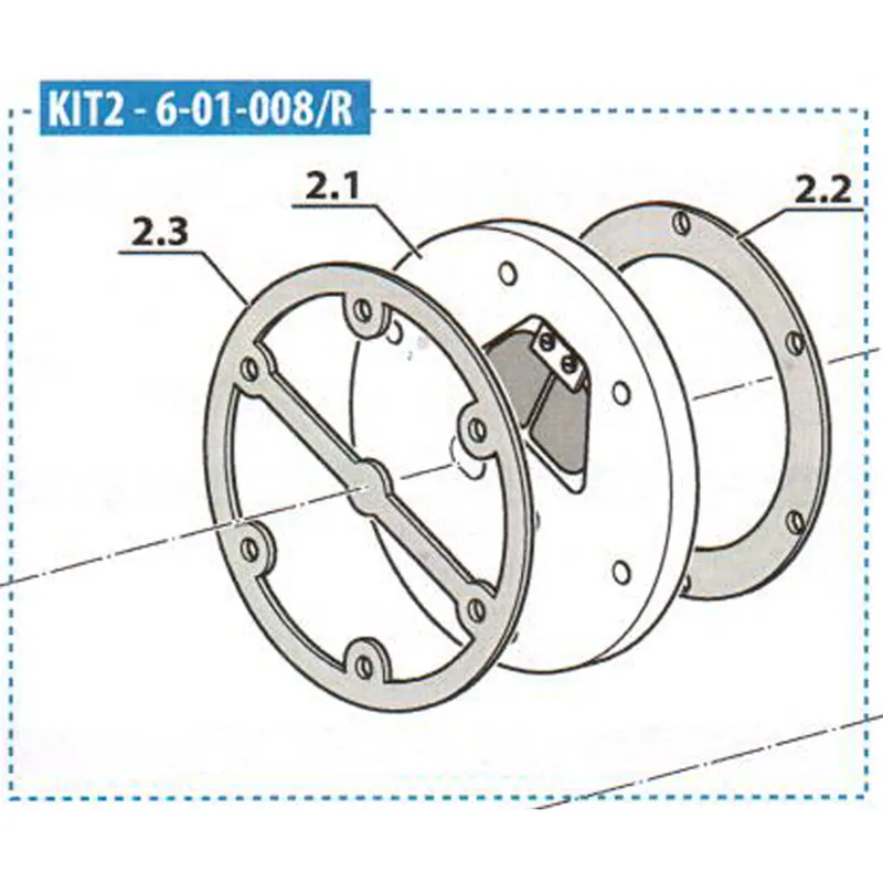 KIT 1. Stufe MCH6 Zylinderkopf (KIT TESTA 1°STADIO) Sale
