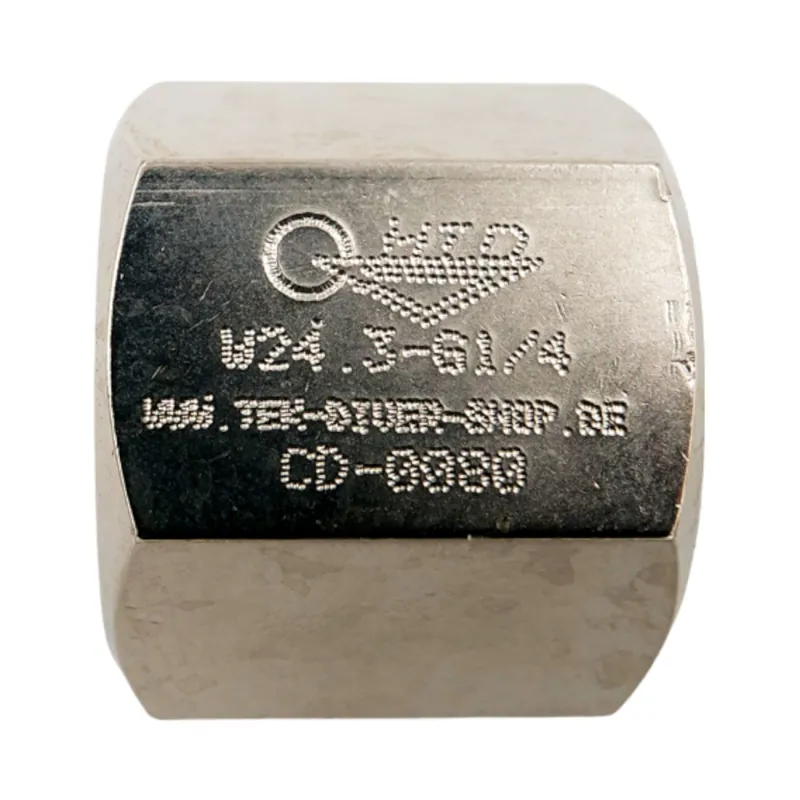 Adapter Stickstoff W24 Innengewinde - G1/4" Innengewinde Versand Am Gleichen Tag