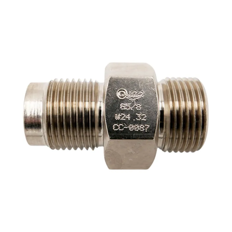 Gewindeadapter 300 Bar Druckluft G 5/8" Aussengewinde - Stickstoff W24.32 Außengewinde 200 bar Bestseller