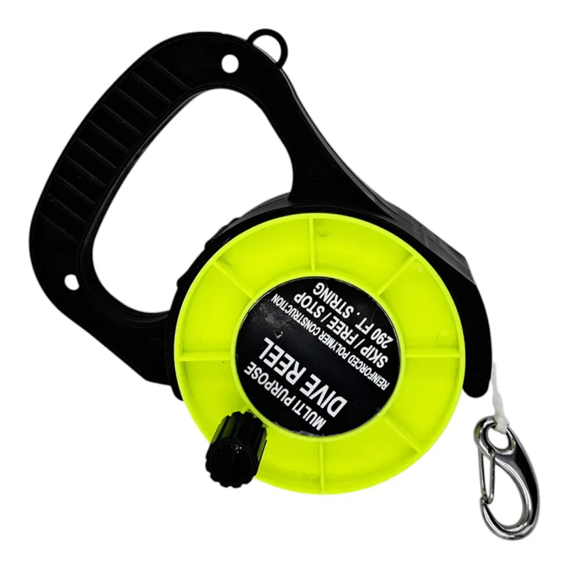 Sicherheits - Reel mit 90m Reepschnur, Plastikrahmen Nur Heute