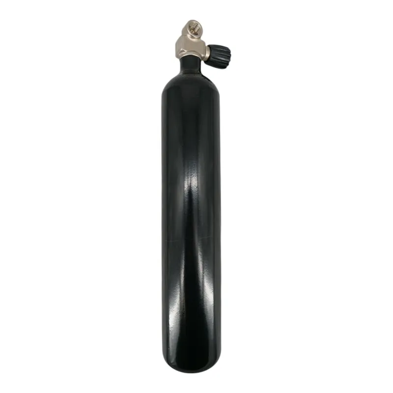 Meistverkauft Tauchflasche 3 Liter 232bar komplett mit Ventil schwarz M25x2