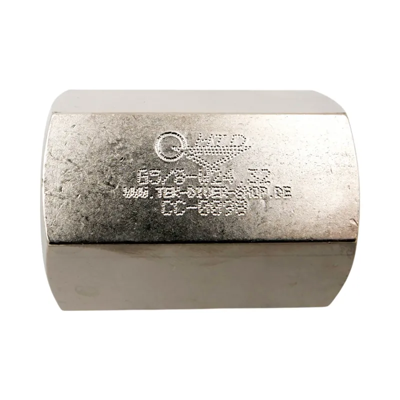 Abverkauf Thread adapter 300 bar compressed air G 5/8" female thread - nitrogen W24.32 200bar female thread