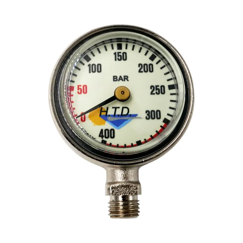 Finimeter single compressed air white dial with black labeling Preis Gesenkt