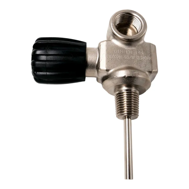 Jetzt Bestellen Expandable monovalve compressed air G5/8” 232bar E17 Small conical diving cylinder valve left