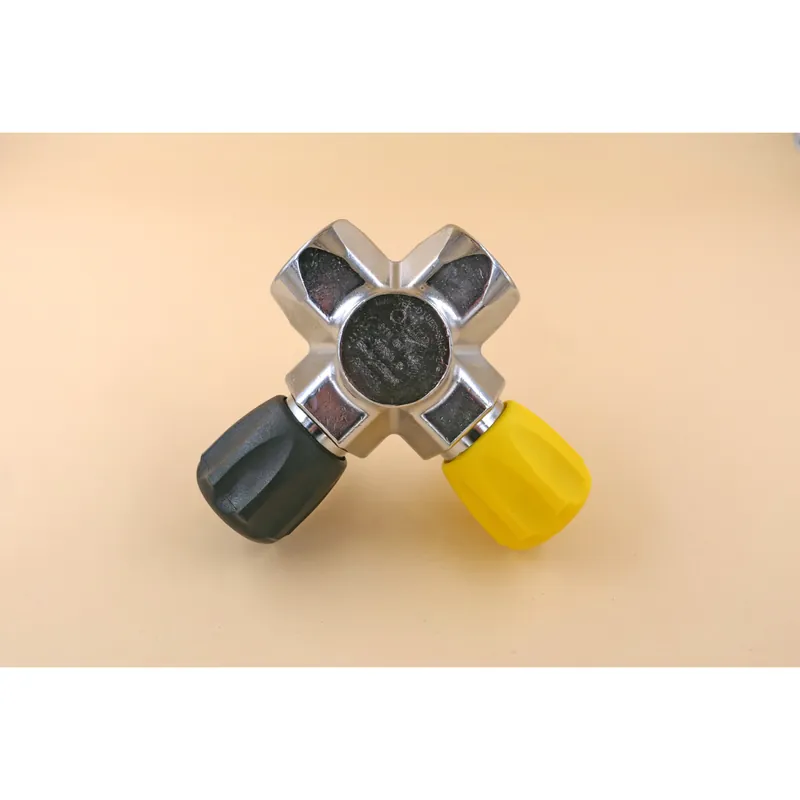 Mega-Angebot Kreuzdoppelventil L Druckluft G5/8" 232bar M18x1,5 Tauchflaschenventil