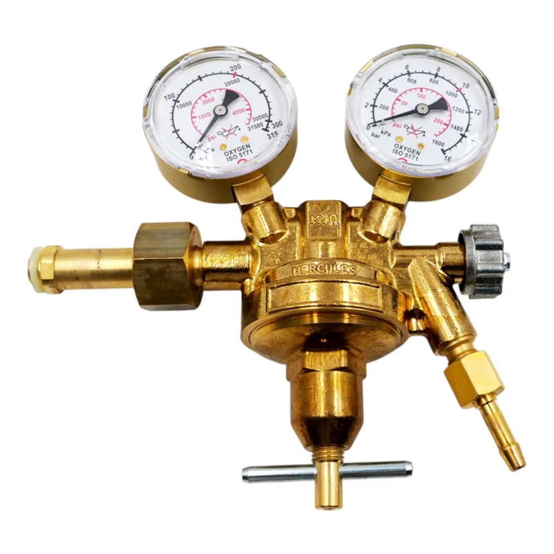 Pressure reducer for oxygen from 200 bar to 0-10 bar - G3/4" connection thread Must-Have