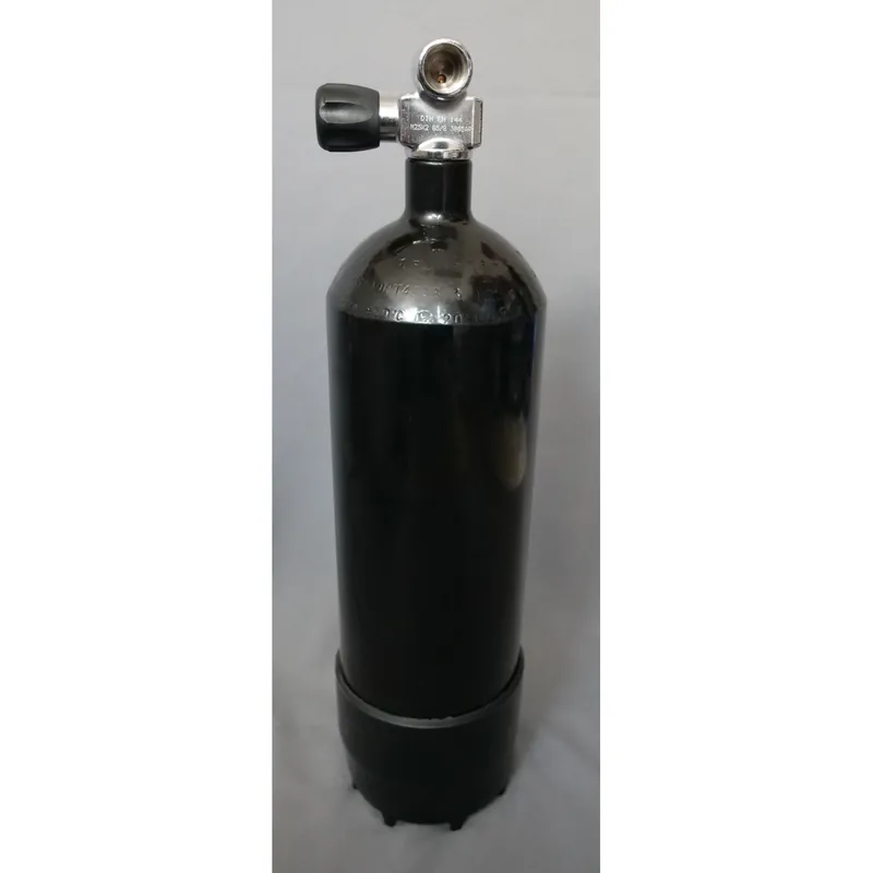 Preis Gesenkt Tauchflasche 5 Liter 300bar komplett mit Ventil und Standfuss schwarz