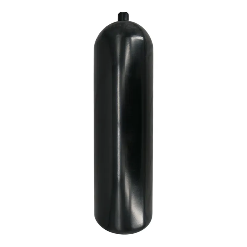 Garantierte Lieferung Steel cylinder / diving cylinder 18 liters 230 bar 204mm M25x2 without valve black