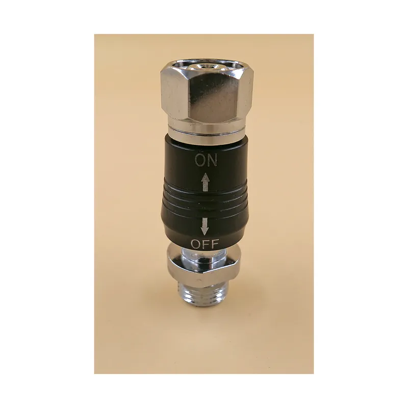 Air Stop for 2nd stage regulator 9/16 "UNF On/Off Valve Schnäppchen
