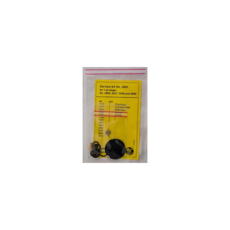 Geprüft Service kit first stage UNF 3/8‘‘ like Cyklon, Jetstream from Poseidon