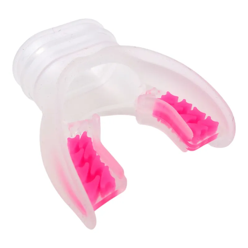 Mouthpiece silicone transparent / pink Preisknaller