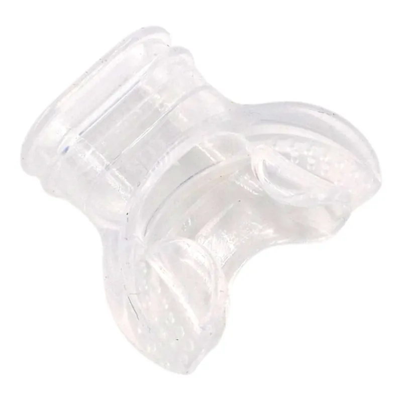 Mundstück Silikon comfort transparent Neue Ware