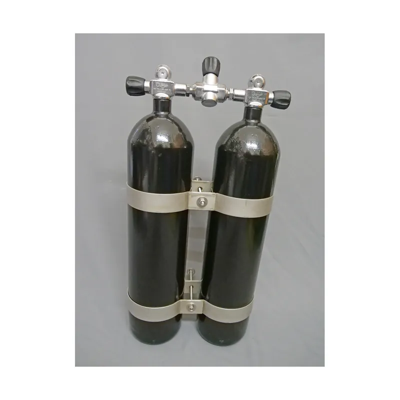 Sofort Bestellen Double pack diving cylinders 8 liters 230bar cylinder diameter 140mm with lockable bridge cylinder distance 186mm