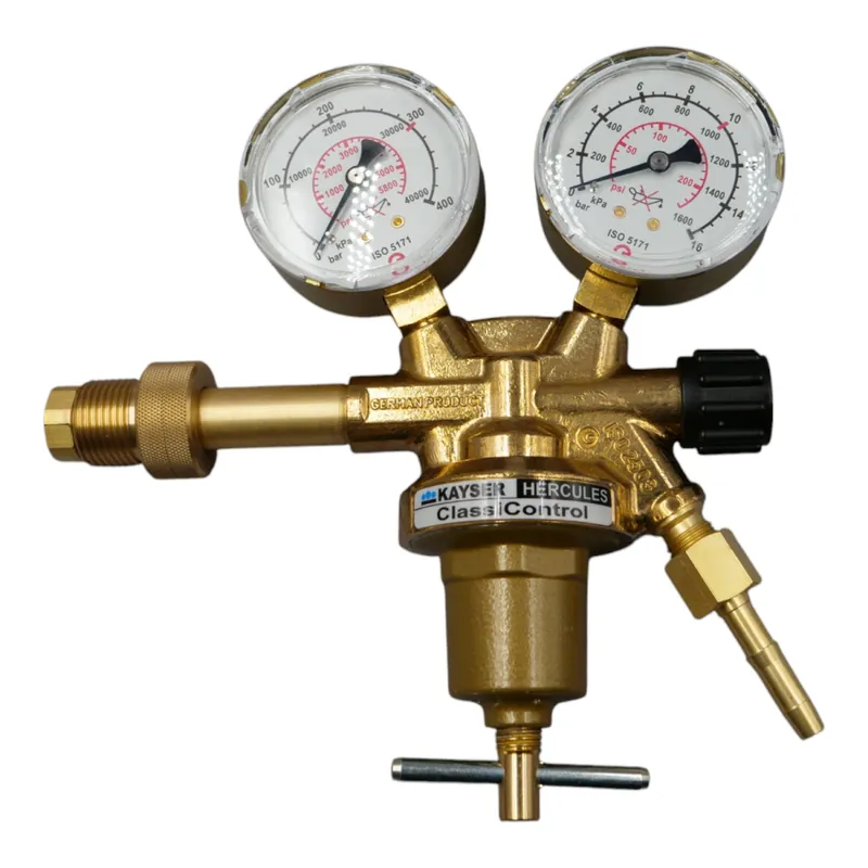Cylinder pressure regulator for compressed air from 300 bar to 0-10 bar (G5/8" male thread) Aktuell
