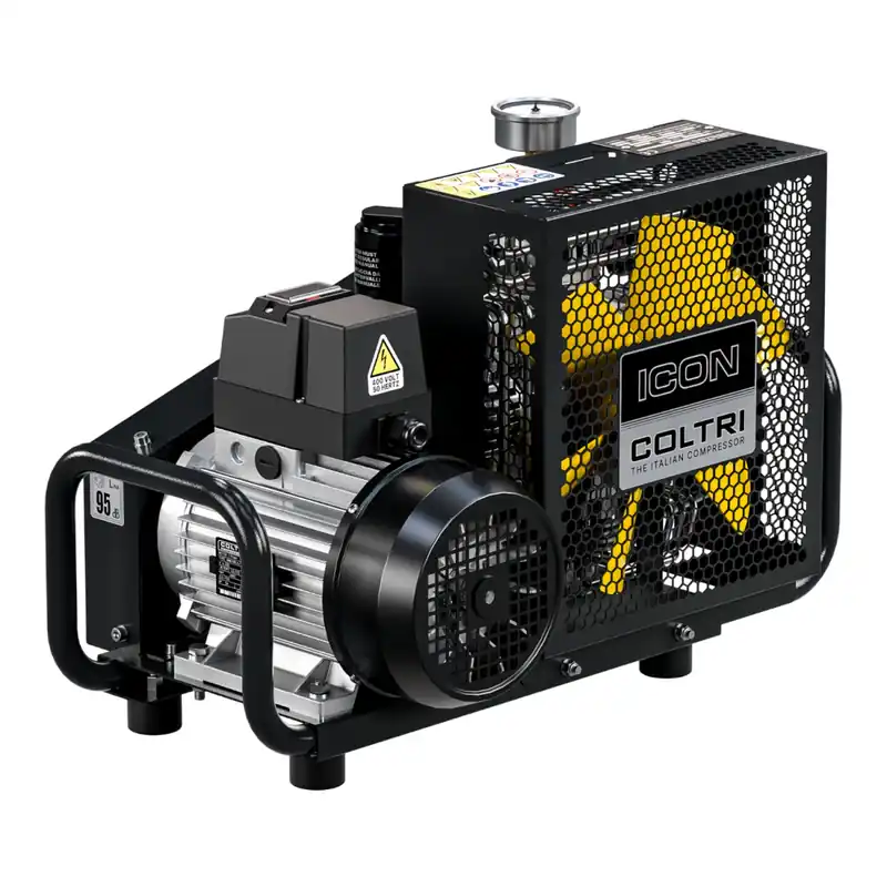 Aktuell Breathing air compressor ICON LSE 100 l/min E-motor 400V 300bar 50Hz (MCH6) Auto stop