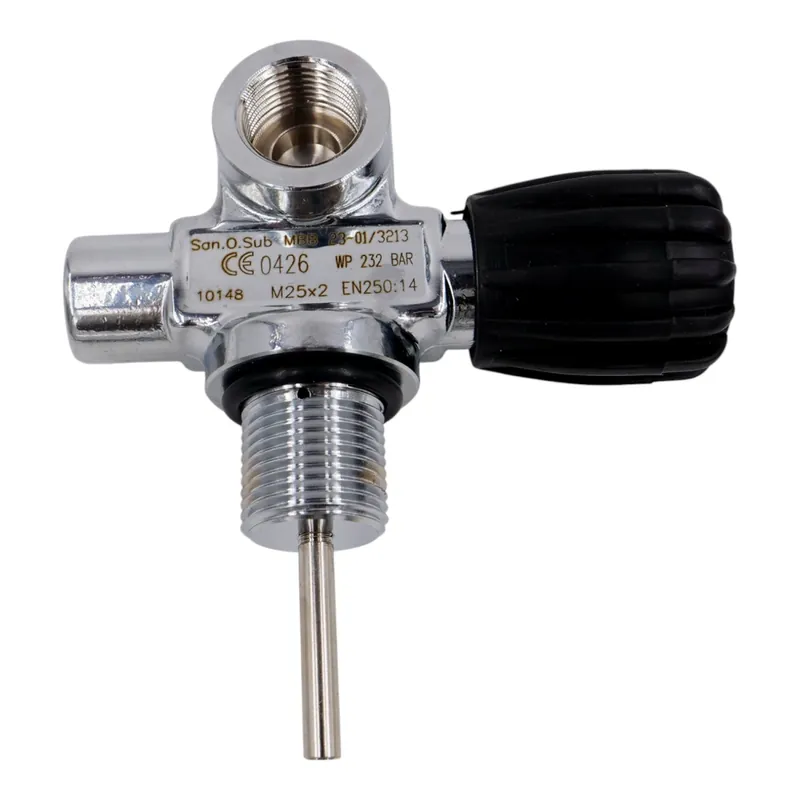 Begrenztes Angebot S.O.S. bridge monovalve G5/8" compressed air 232 bar right-hand diving cylinder valve M25x2