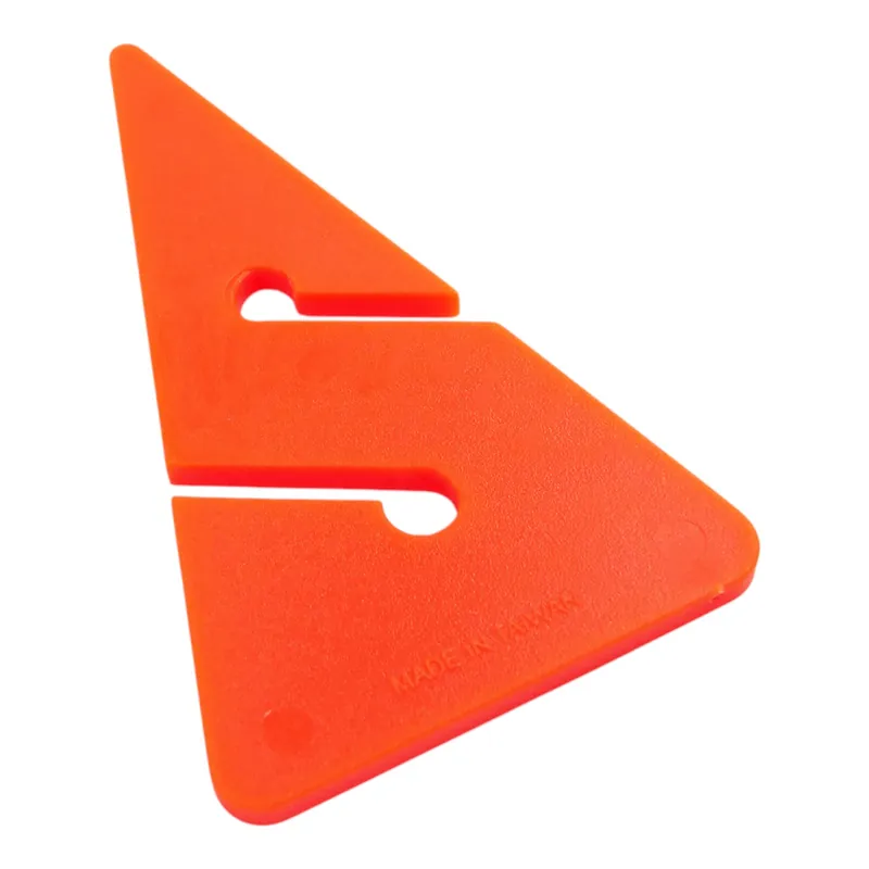 Aktuell Directional arrow, line marker Triangular coloured orange