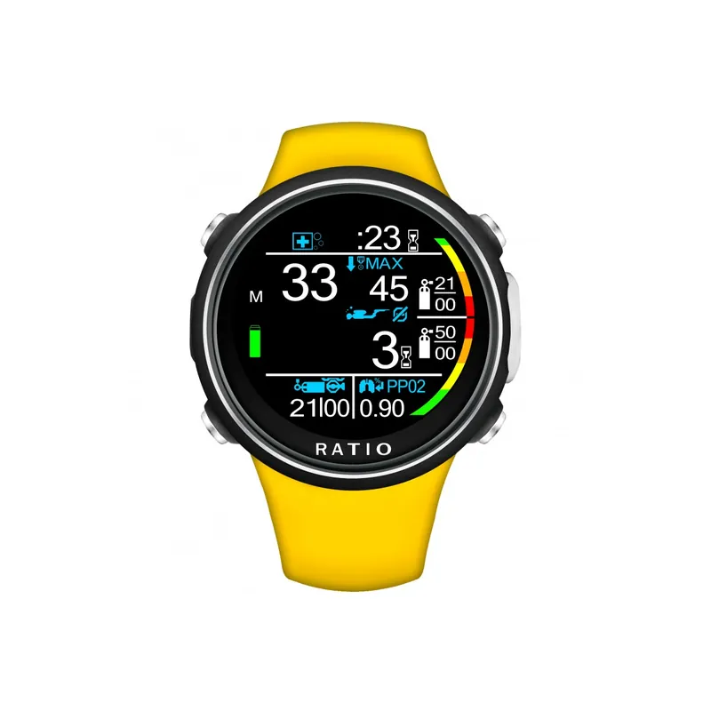Garantierte Lieferung Diving watch iDive Color Easy Yellow