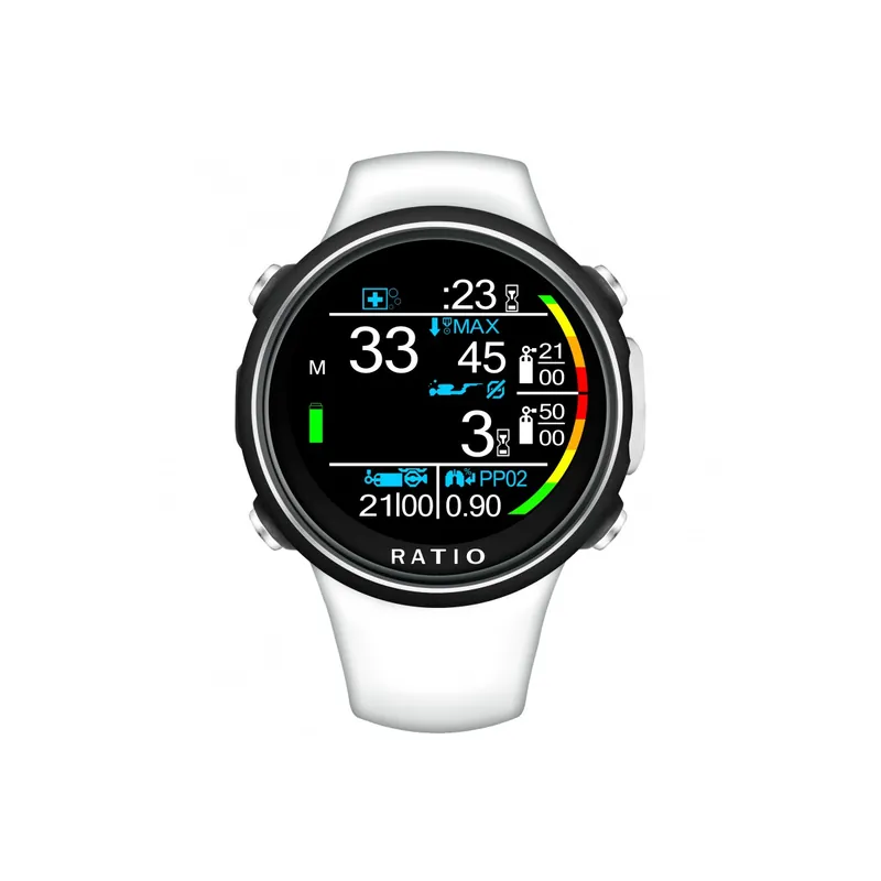 Direkt Vom Hersteller Taucheruhr iDive Color Easy Weiß