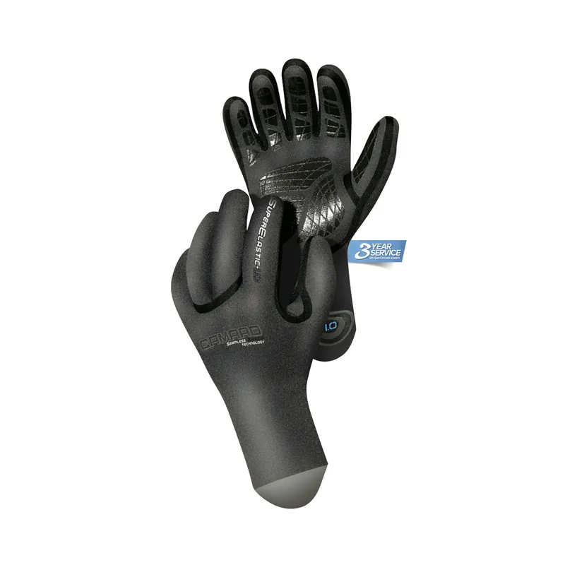 5mm Neoprene Seamless Finger Gloves - seamless Size XS Ausverkauf