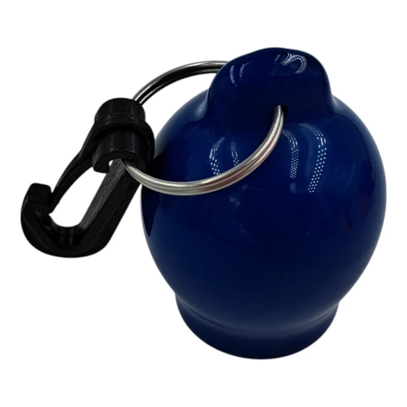 Mouthpiece holder for octopus with Plasteclip regulator cover blue Begrenztes Angebot