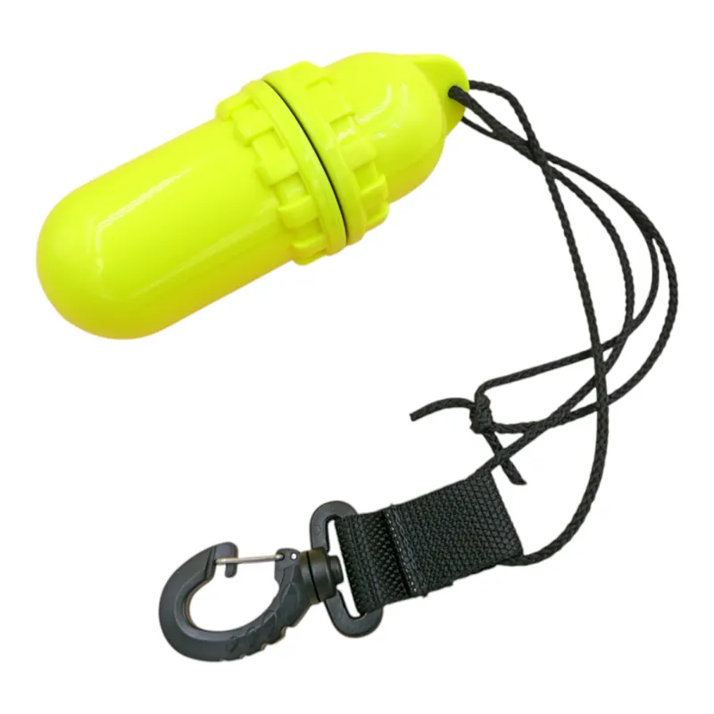 Preis Gesenkt Taucherei, Transportbehälter für Autoschlüsse etc. auch unter Wasser gelb