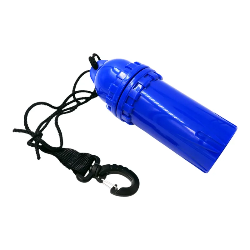 Beliebt Large diving, transport container for car keys etc. waterproof blue