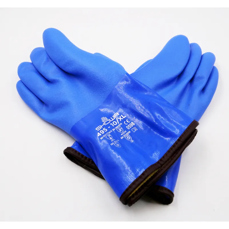 Ersatz Trockentauchhandschuhe Latex Farbe blau blau XL Sonderaktion