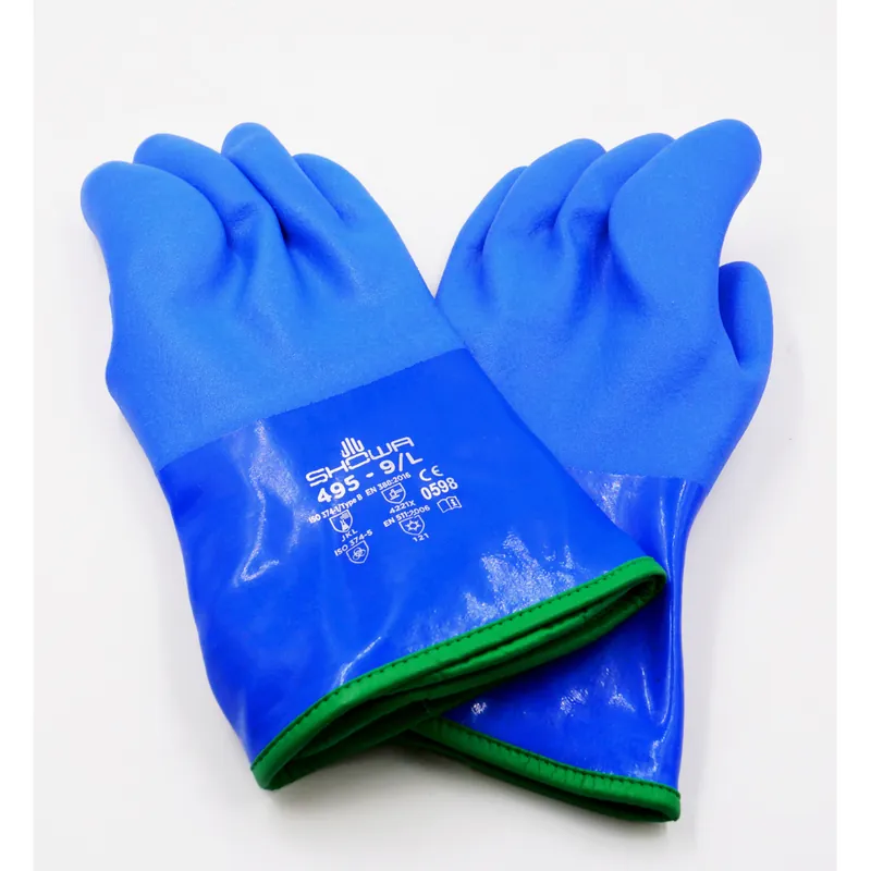 Bestpreis Ersatz Trockentauchhandschuhe Latex Farbe blau blau L