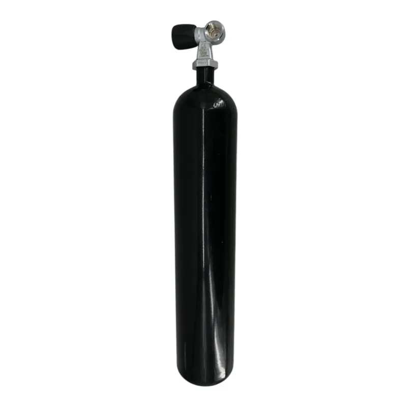 Sonderaktion Diving bottle 3 litre 232bar complete with valve black Z-valve G5/8