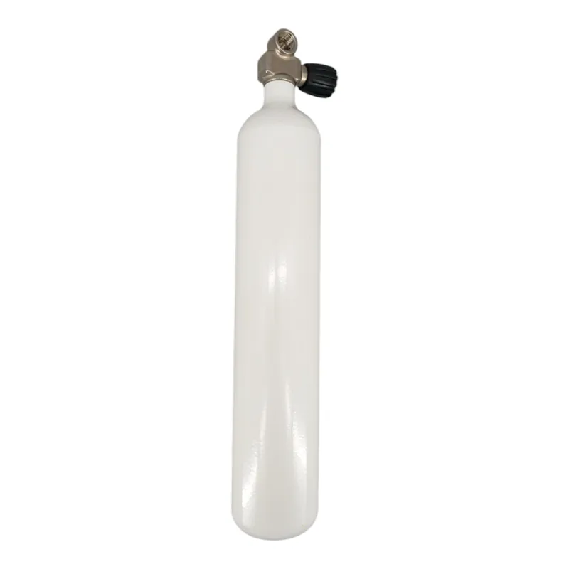 Beliebt Diving bottle 3 litre 232bar complete with valve white M25x2 Monovalve not expandable G5/8 HTD-Right